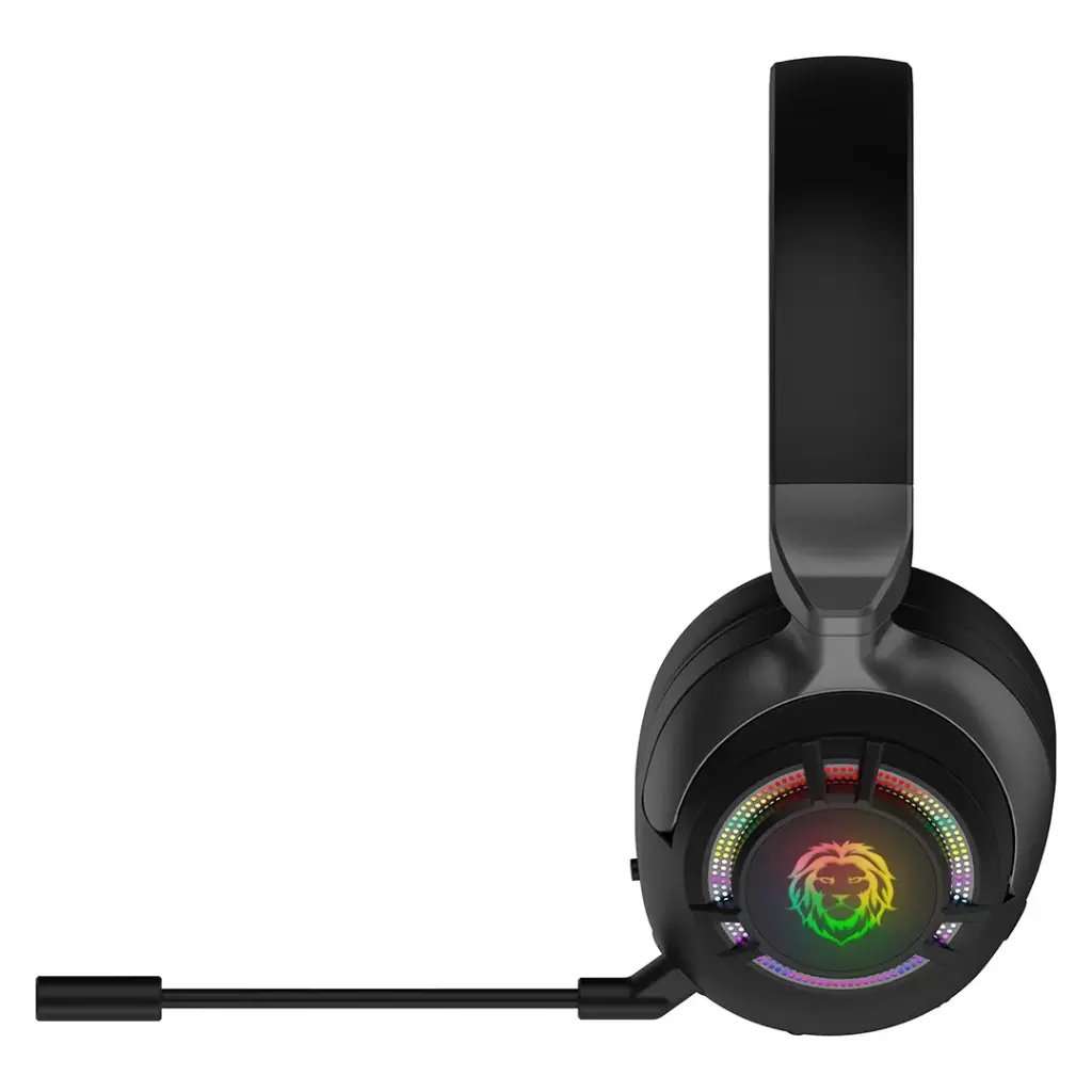 Green Lion Shadow Gaming Headphone With ANC - Linkphones Center